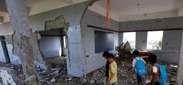 Saudi fighter jets strike school in Taiz, Yemen, third such attack